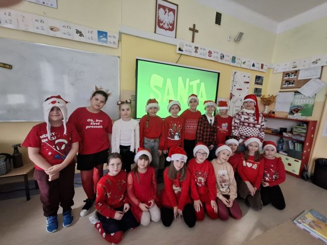 Mikołajki w klasie 2a