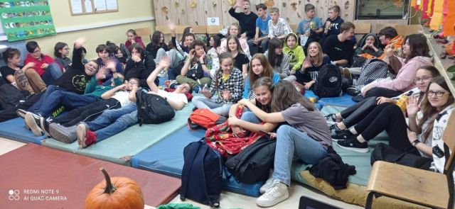 Wieczór filmowy klas siódmych i ósmych