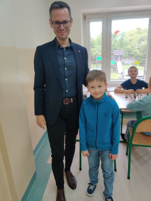 Wizyta Prezydenta Kielc w naszej szkole