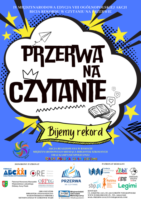 PRZERWA NA CZYTANIE