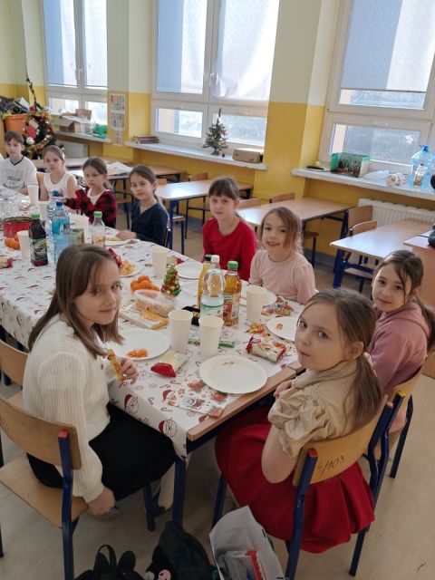 Wigilia w klasie 3a