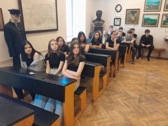 Lekcja w Muzeum Lat Szkolnych Stefana Żeromskiego