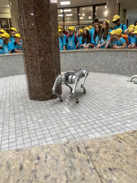 Przyszli inżynierowie z klas piątych na Politechnice Świętokrzyskiej