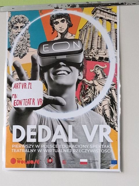 Spektakl „Dedal” w technologii VR 