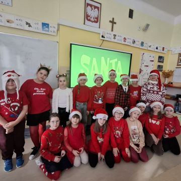 Mikołajki w klasie 2a