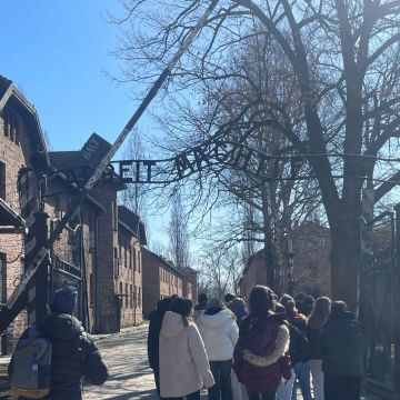 Wycieczka klas 8 do Auschwitz Birkenau