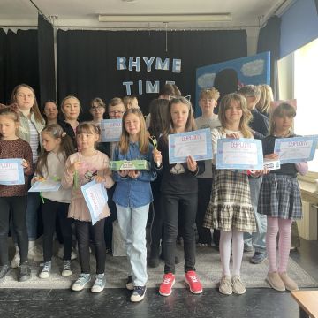 szkolny konkurs recytatorski z języka angielskiego pt. Rhyme Time