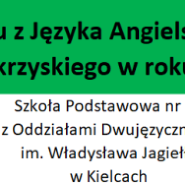 Laureat Wojewódzkiego Konkursu z Języka Angielskiego!