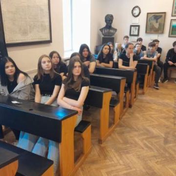 Lekcja w Muzeum Lat Szkolnych Stefana Żeromskiego