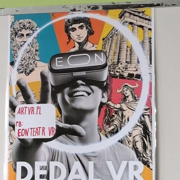 Spektakl „Dedal” w technologii VR 