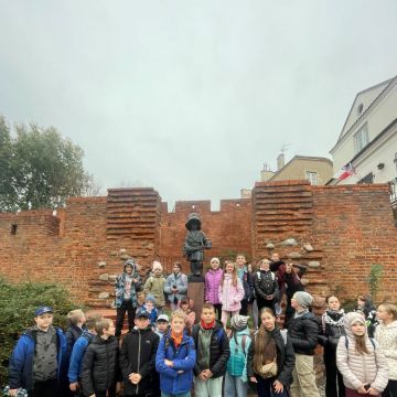 Klasy 5a i 5b w Centrum Nauki Kopernik w Warszawie