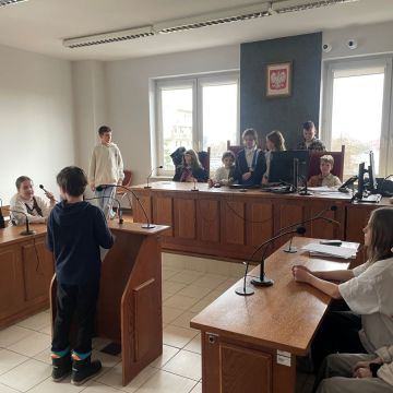 Sądny dzień klasy 5b :)